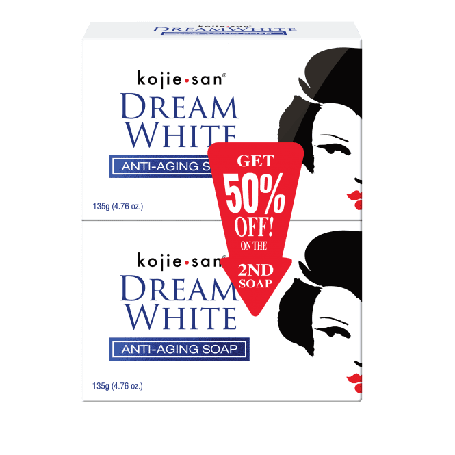 Kojie.san Dream White Anti-Ageing Soap 135g x 2